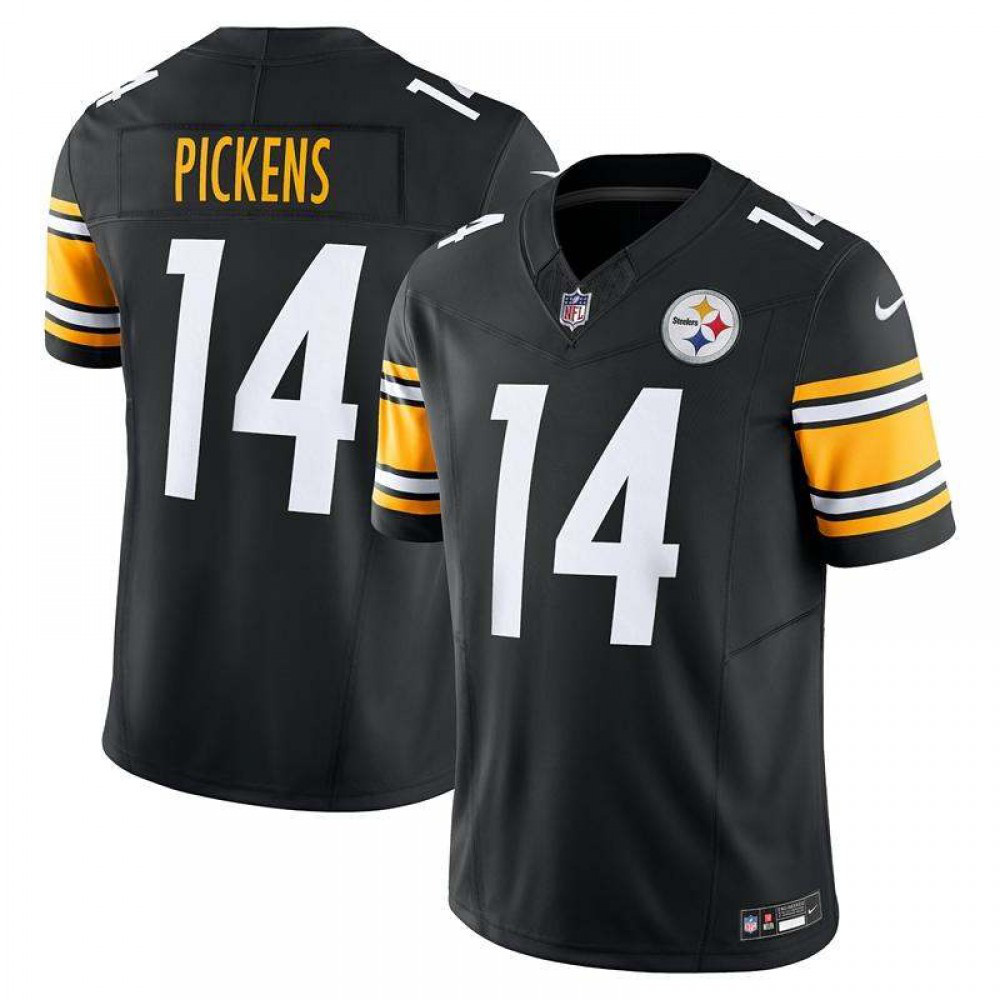 George Pickens Pittsburgh Steelers Nike Vapor F.U.S.E. Limited Jersey - Black-GridironStore